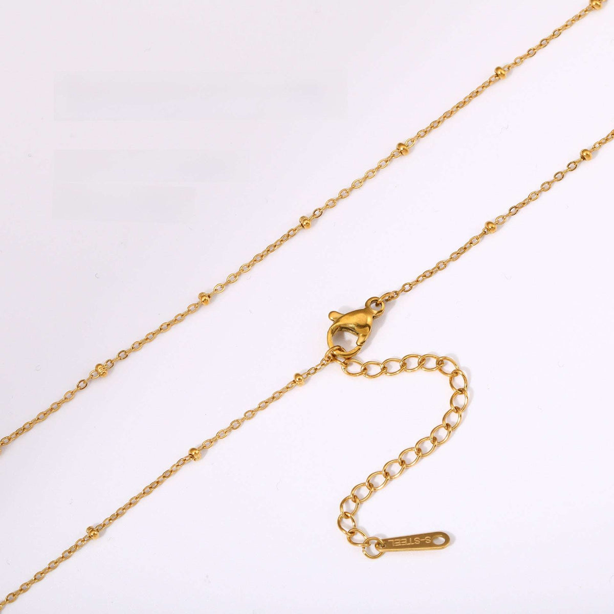 Versatile Braided Chain and Blade Necklace