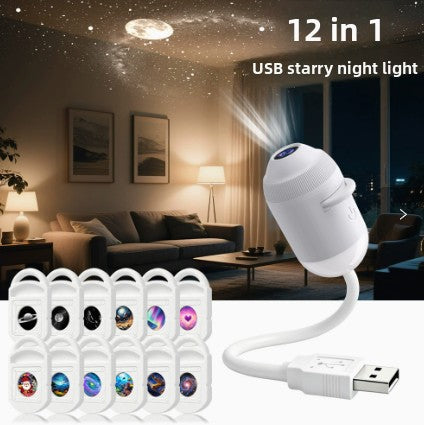 USB Starry Sky Projection Night Light