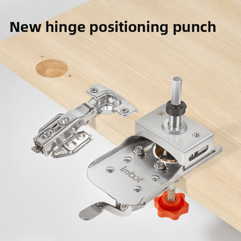 Stainless Steel Hinge Hole Opener and Drilling Limiter Tool