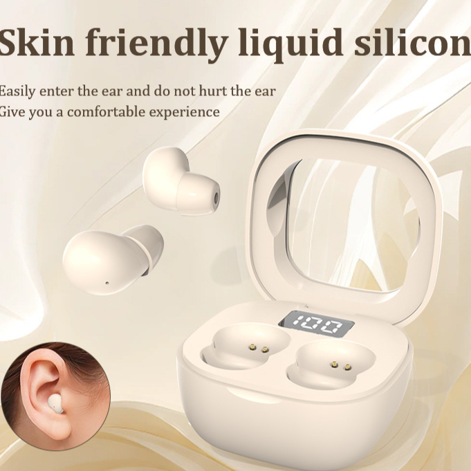 Wireless Noise-Cancelling Mini Bluetooth Earphones