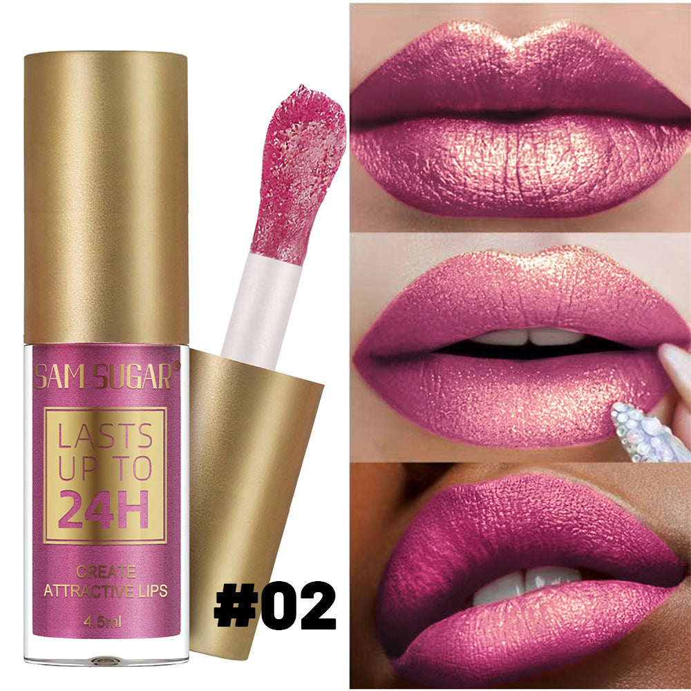 Sam Sugar 6-Color Metallic Lip