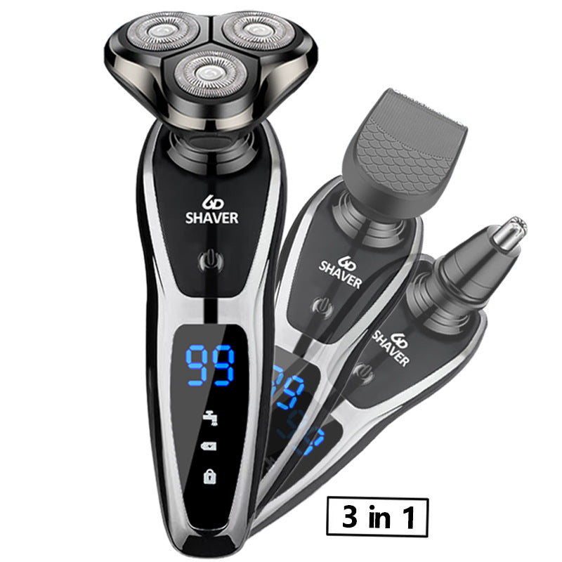 Rechargeable Electric Shaver for Men