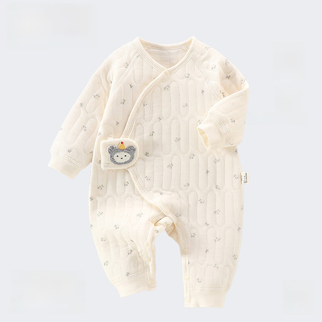 Baby Quilted Jumpsuit Winter Warm Clothing