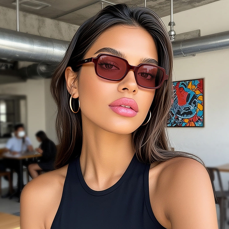 Square Frame UV Protection Sunglasses