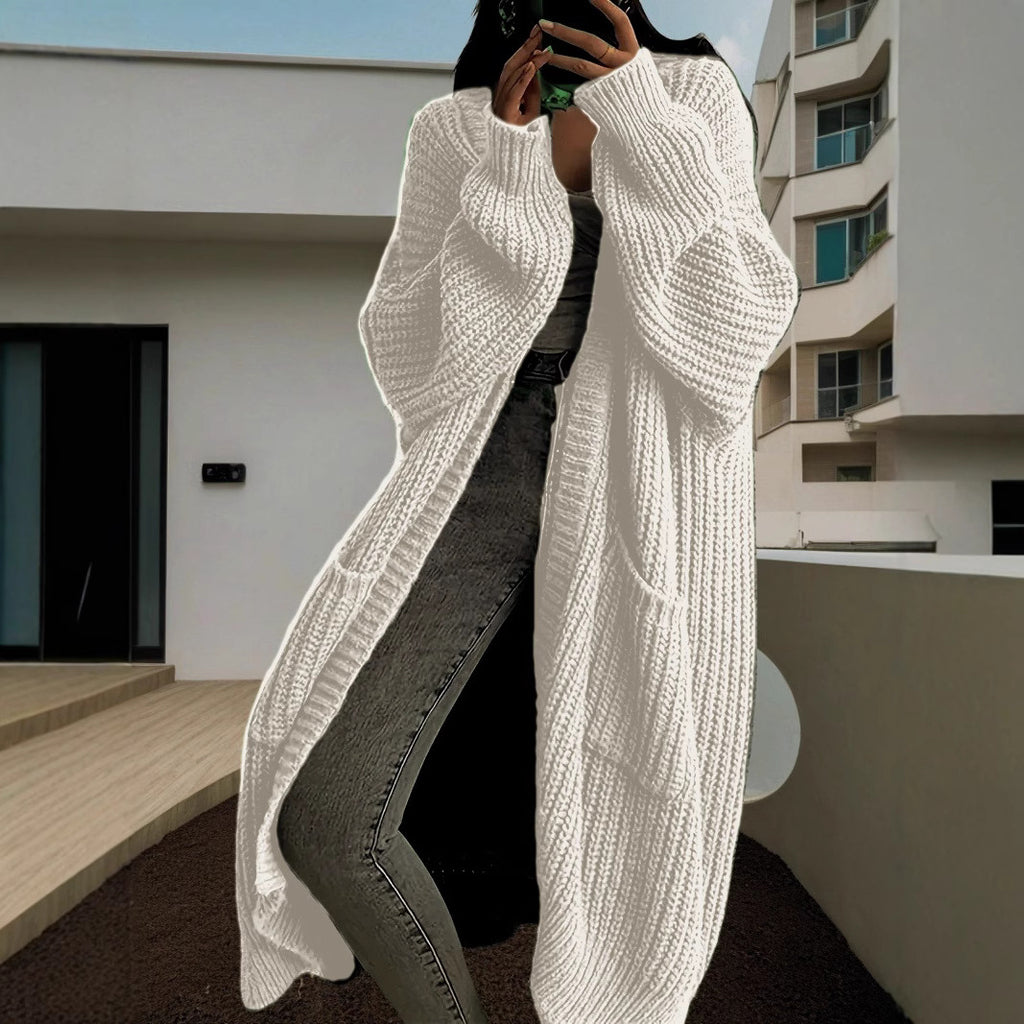 Long Sleeve Button Front Knit Cardigan
