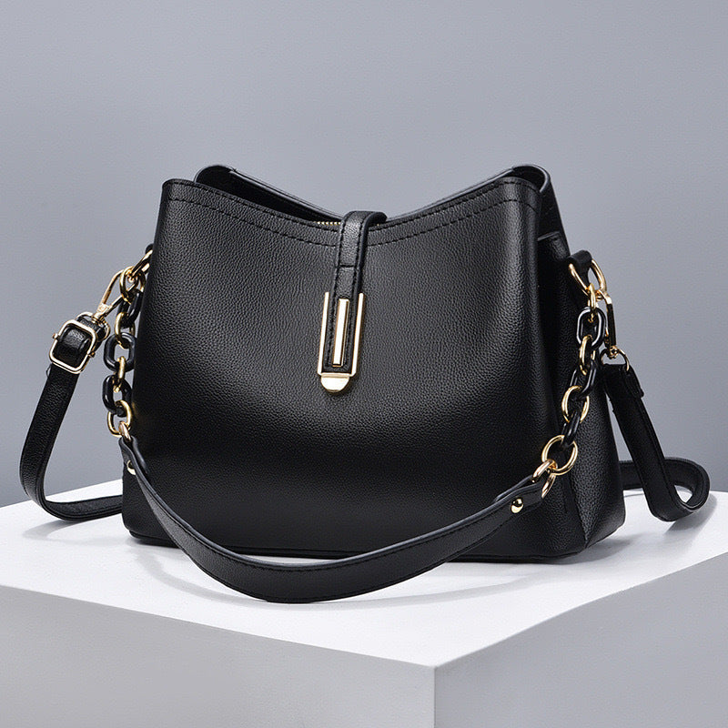 Womens Shoulder Crossbody Bucket Bag