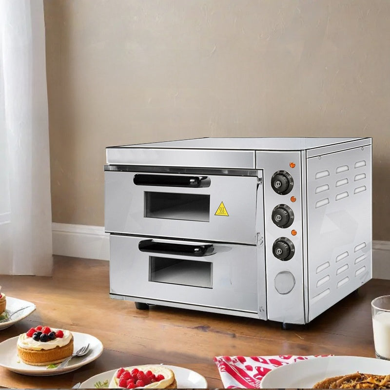 Stainless steel pizza oven