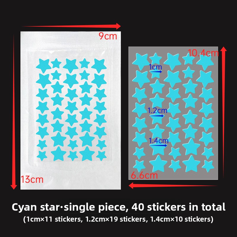PE Star Acne Patches Multishape