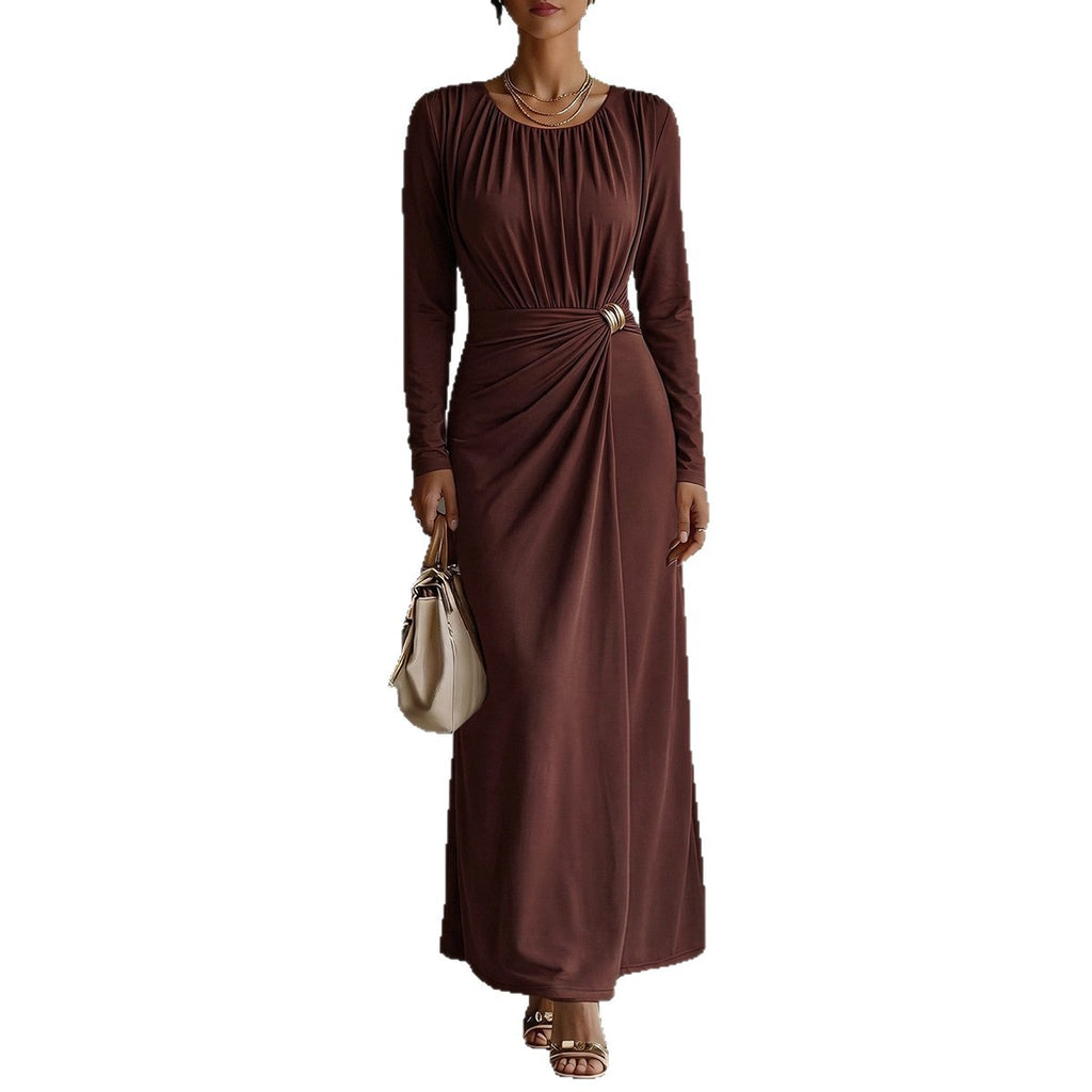 Plus Size Long Sleeve Formal Bodycon Dress