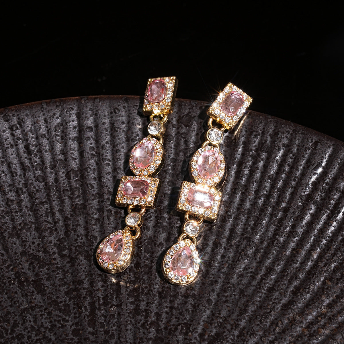 Floral Pearl Diamond Earrings