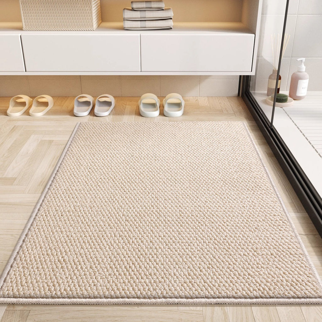 Absorbent Non-Slip Sisal Bathroom Doormat