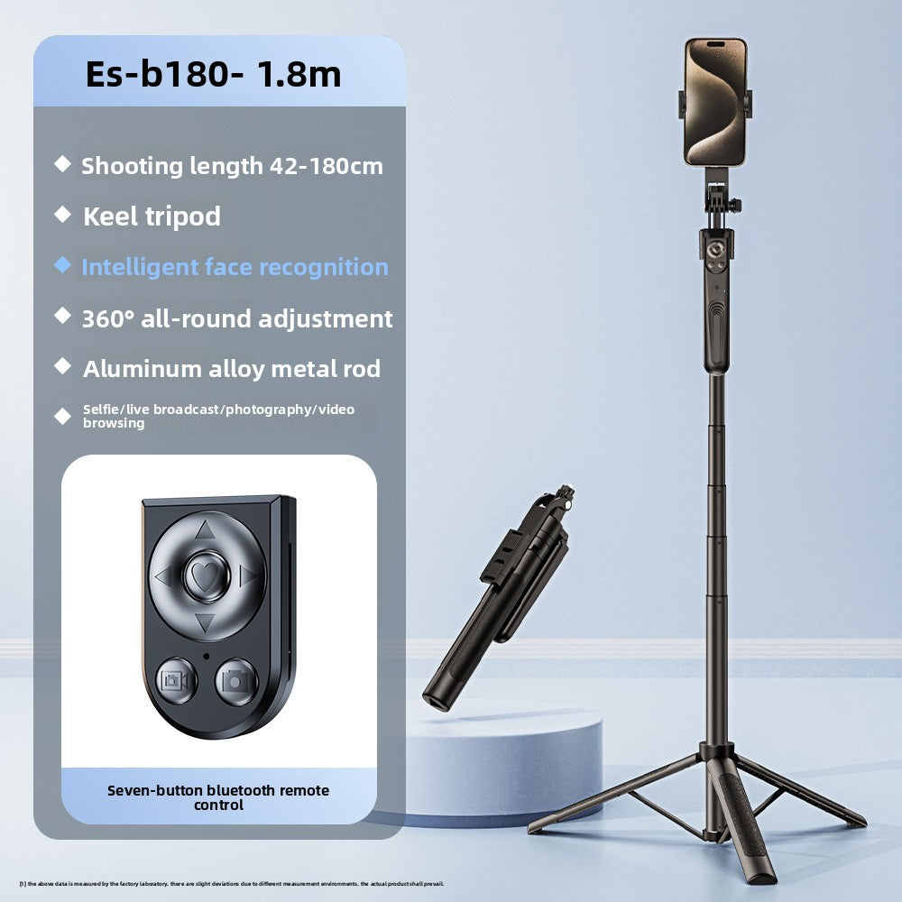 AI Tracking Gimbal Selfie Stick with Bluetooth Remote