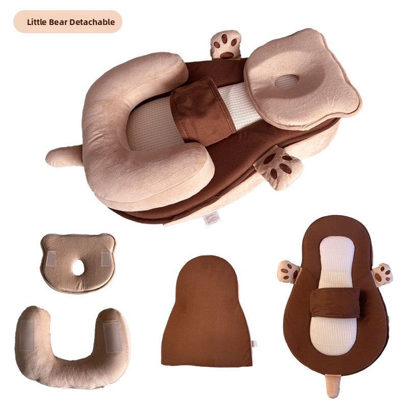 Infant Feeding Slope Pillow with Footrest