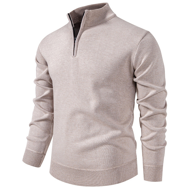 Men's fleece pullover sweater