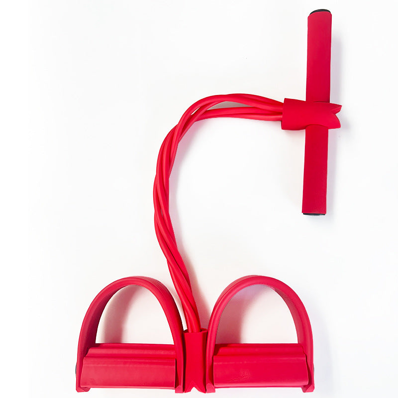 Four-tube pedal puller exercise fitness material thin leg