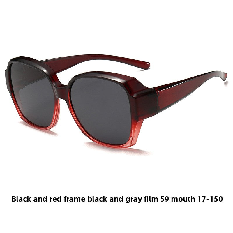 Polarized UV Protection TR90 Square Frame Sunglasses