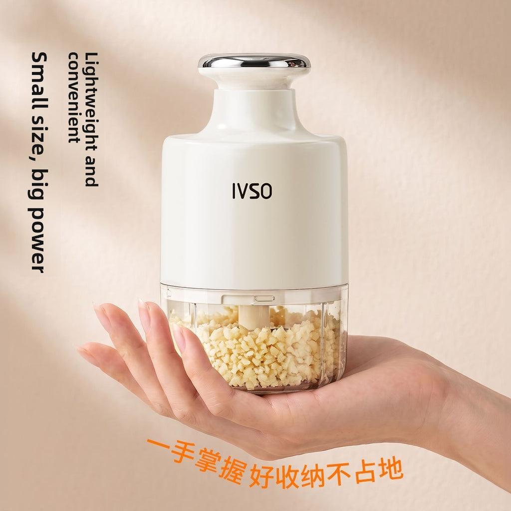 Press-type garlic cutter