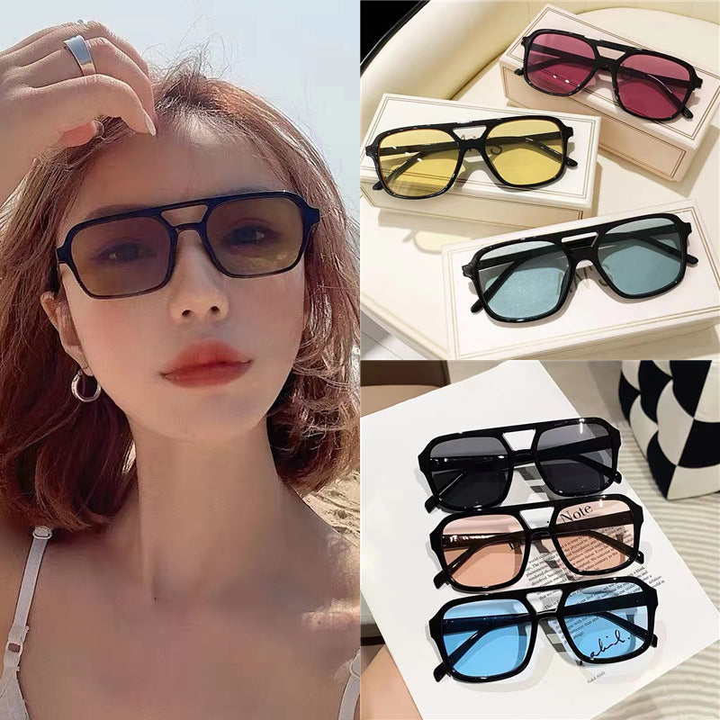 Retro Aviator Sunglasses