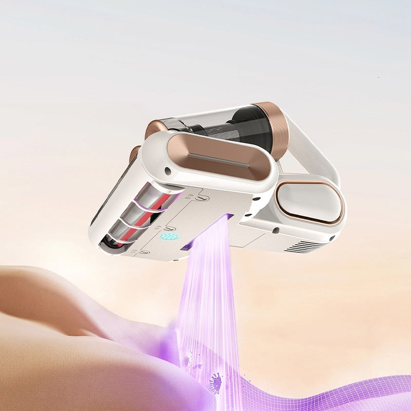 Double dust cup roller brush dust remover vacuum cleaner large suction Violet sterilizer