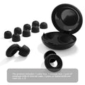 Noise-reducing earplugs with a filter