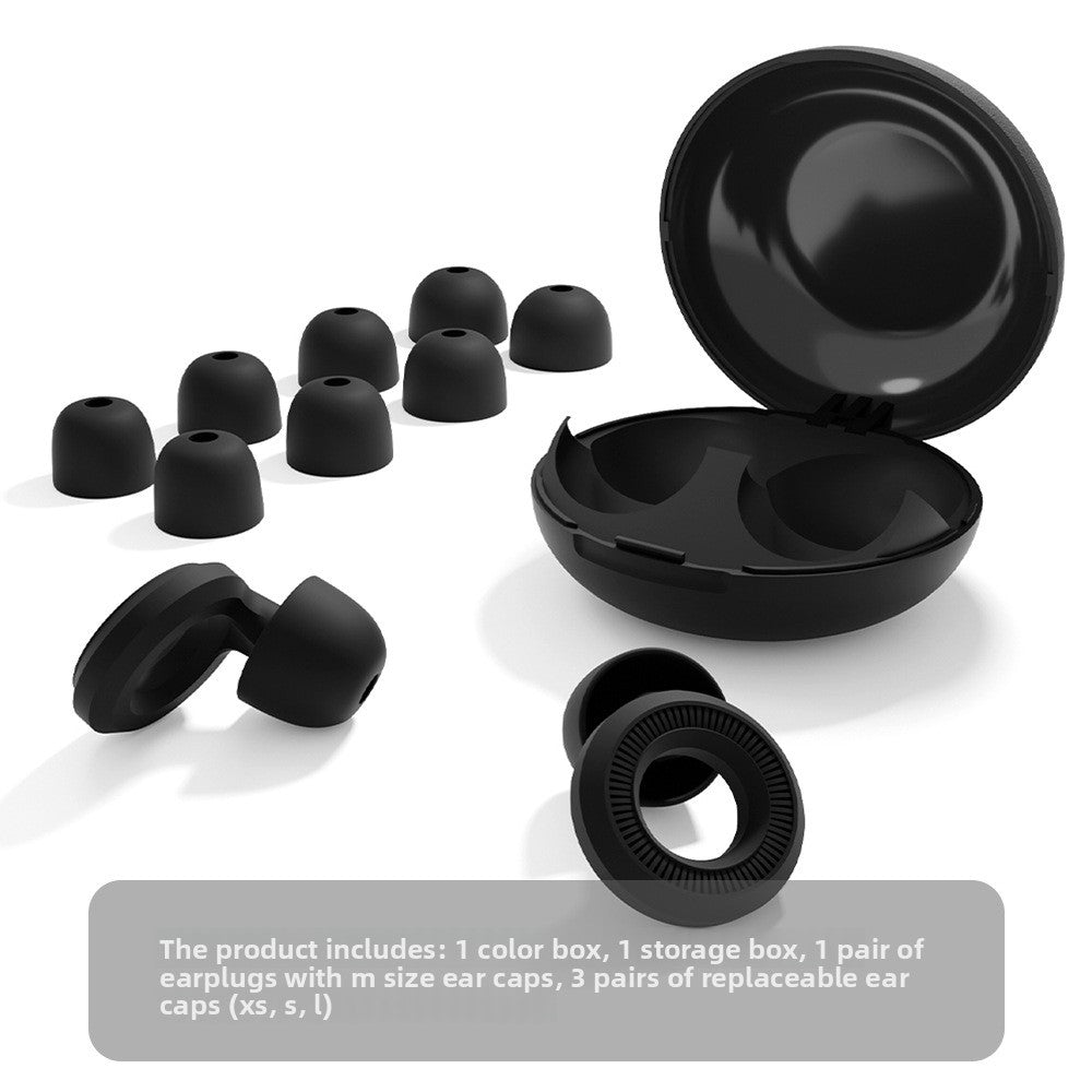 Noise-reducing earplugs with a filter