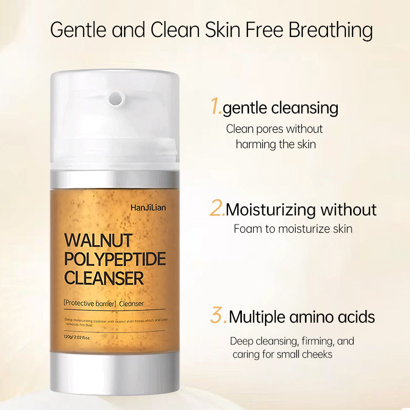 Walnut Peptide Bubble Facial Cleanser