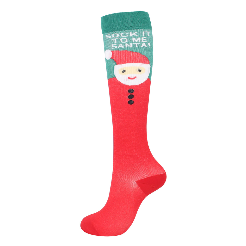 Christmas Compression Socks with Festive Designs