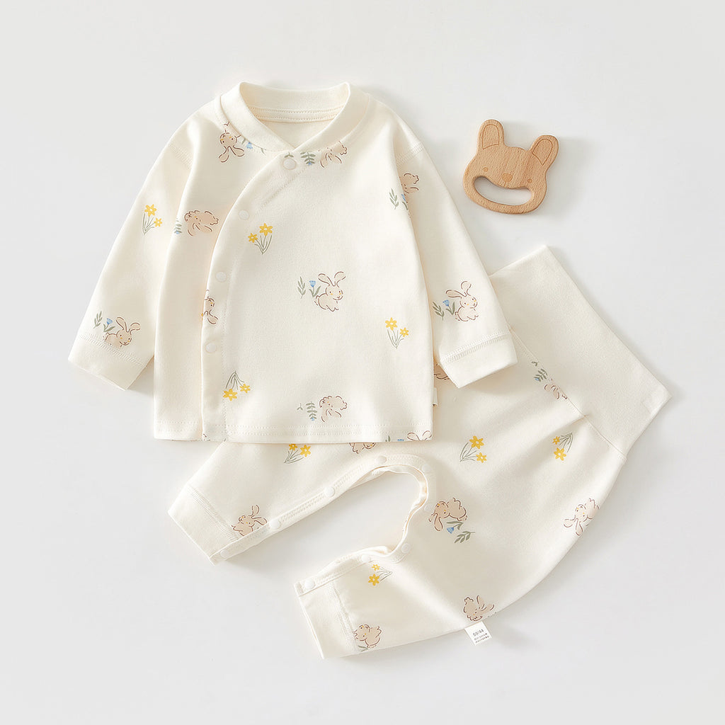 Baby pajamas for spring and autumn