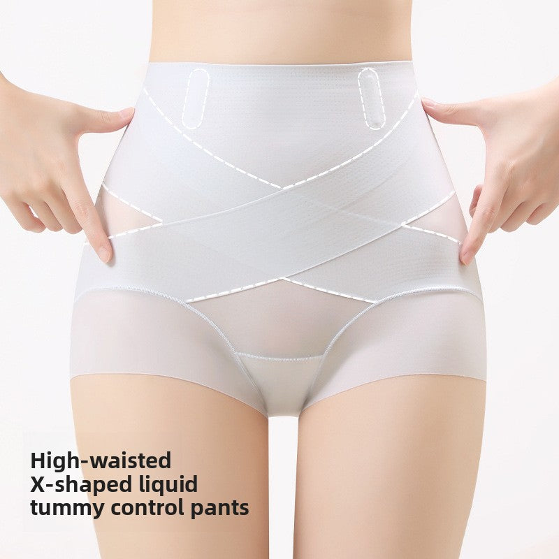 Postpartum High Waisted Tummy Control Shapewear Shorts