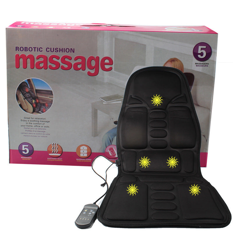 Car massage heating seat cushion