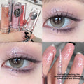 Fine glittering translucent liquid eyeshadow liquid