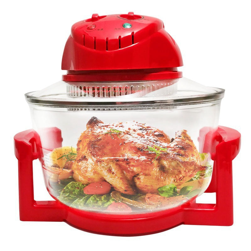 12L glass air fryer