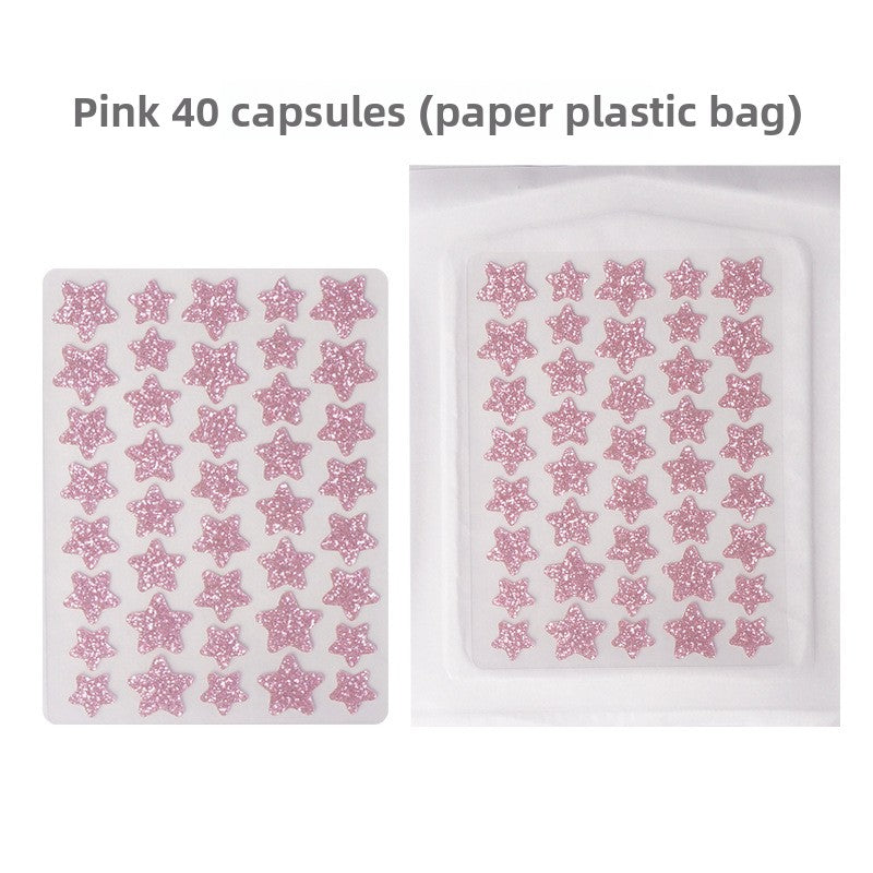 Glitter Star Acne Patches Pus Absorption