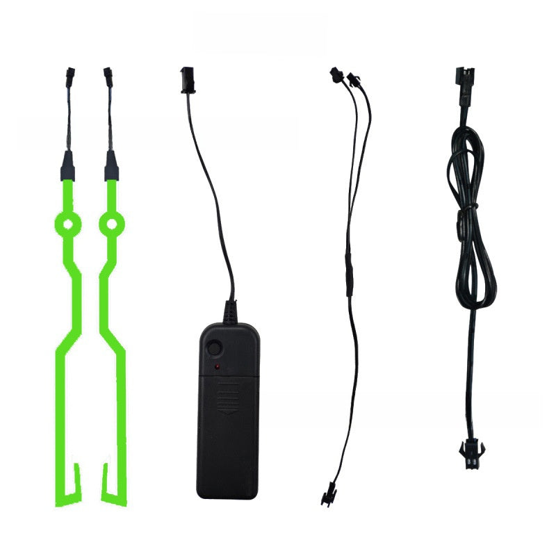 LED Helmet Light Strip for Night Riding Safety