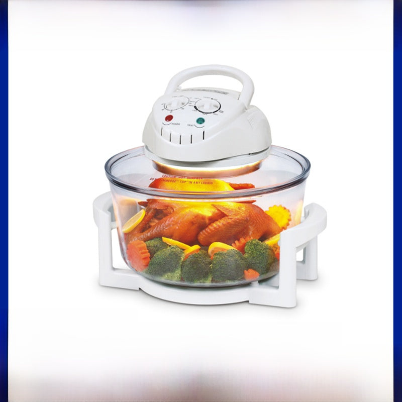 12L glass air fryer