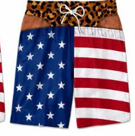Mens Loose Breathable Beach Shorts