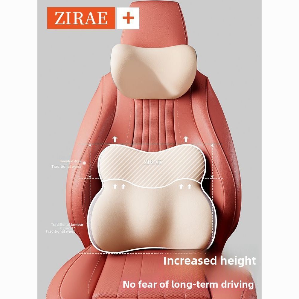 Car seatback headrest set