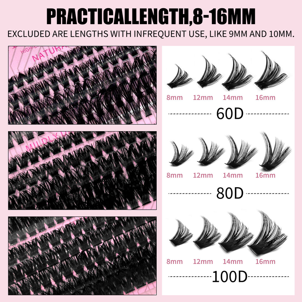 Russian Style False Eyelash Set
