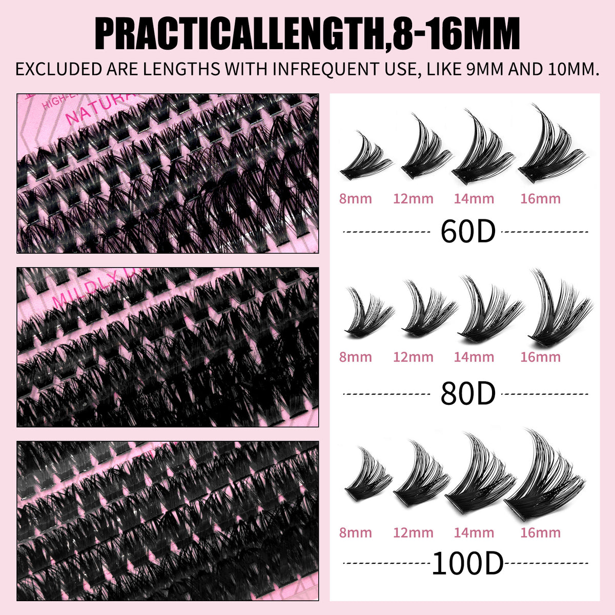 Russian Style False Eyelash Set