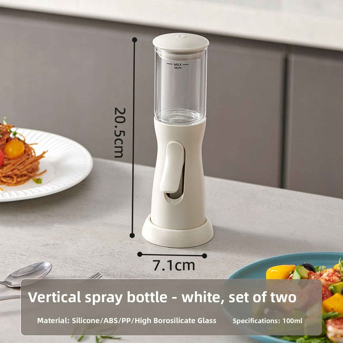 Glass Kitchen Spray Bottle