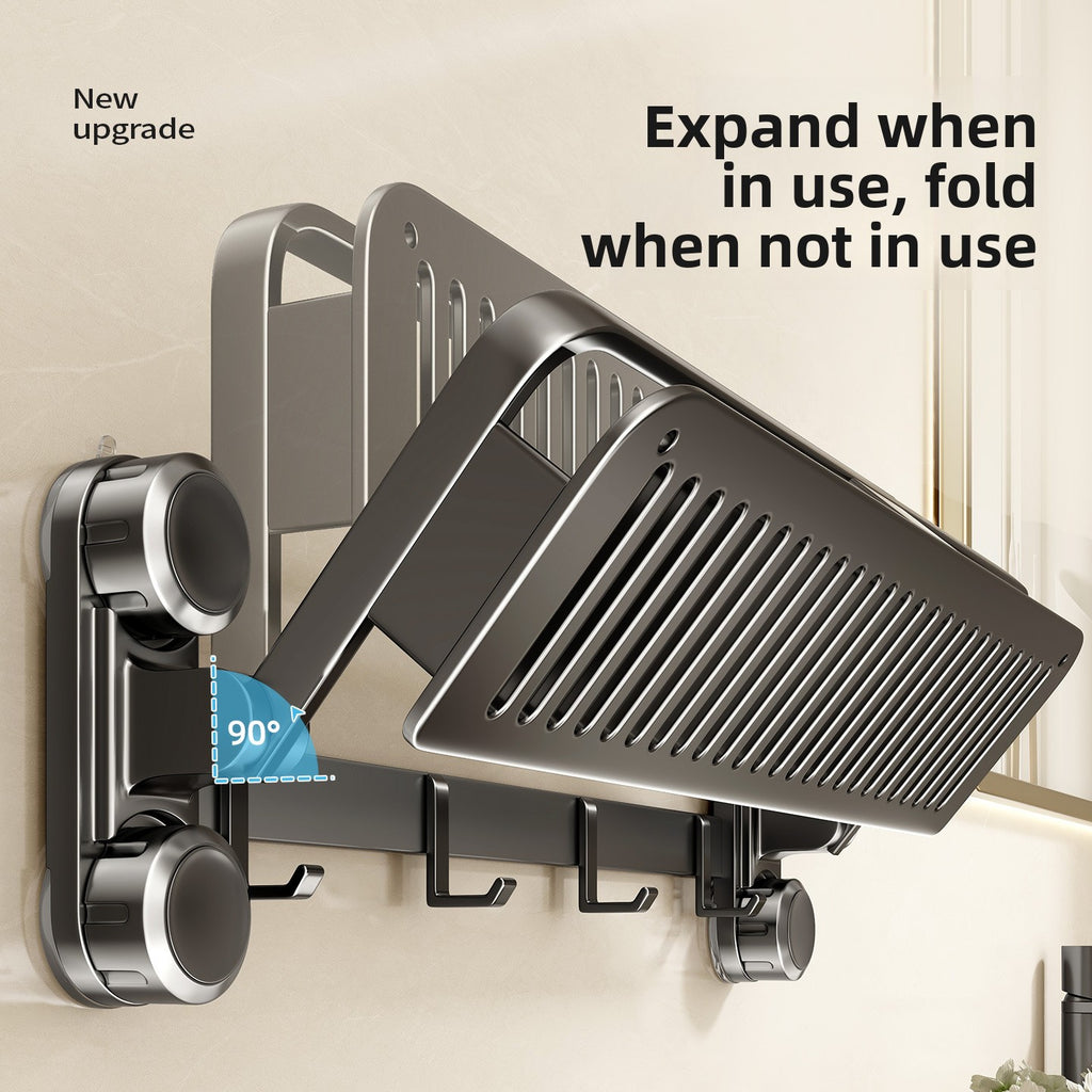 Suction Cup Bathroom Storage Rack