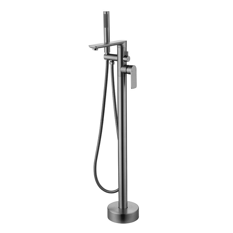 Freestanding Brass Bathtub Faucet with Shower