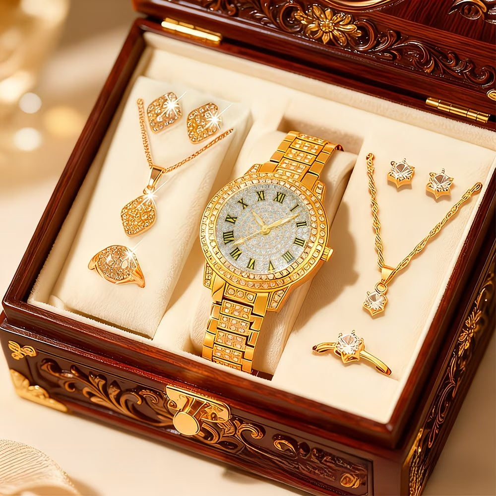 Fashion Roman Numeral Quartz Watch
