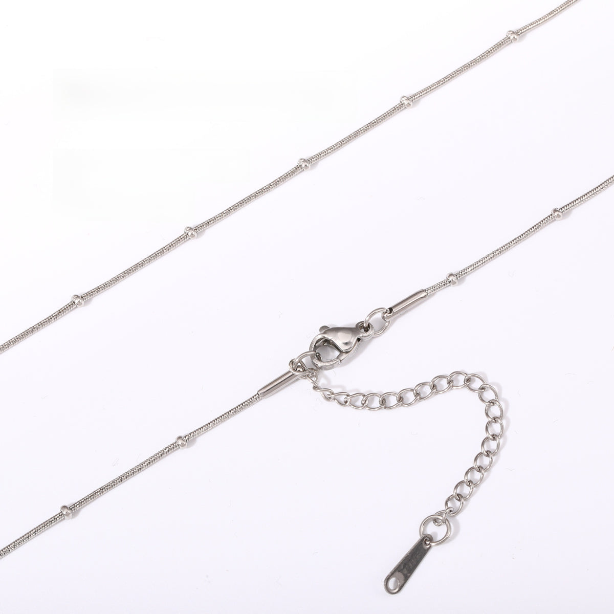 Versatile Braided Chain and Blade Necklace