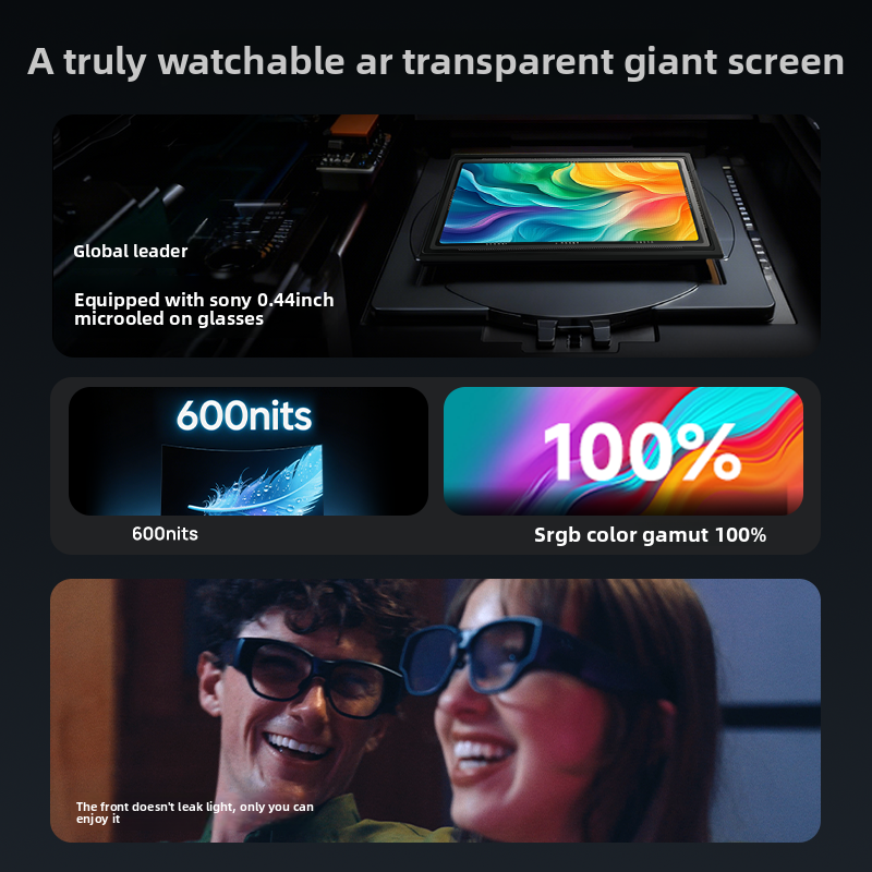 INMO Air3 AI Smart Glasses with 1080P Display