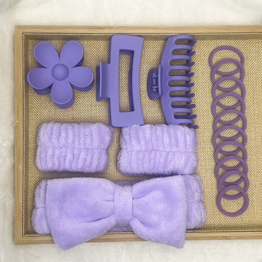 Soft Fabric Hair Accessories Set