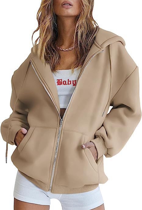 Long-sleeved hooded sweater-style women's coat