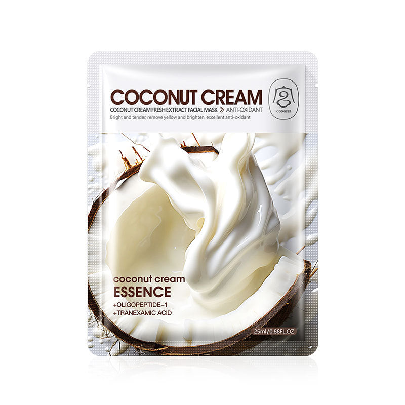 Plant Fruit Hydrating Brightening Facial Sheet Mask