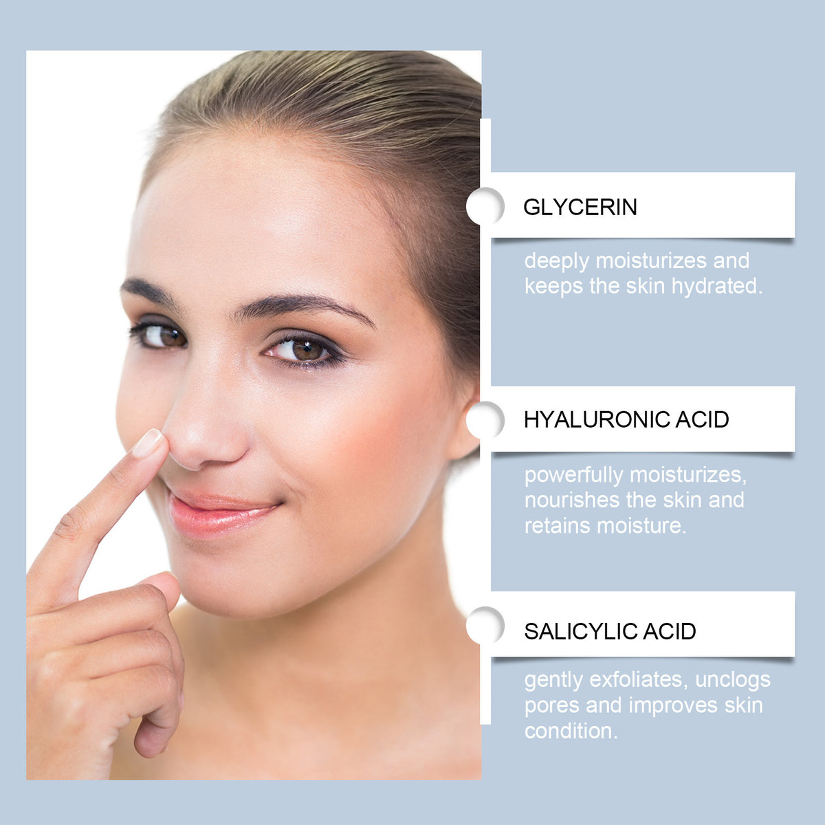 Hoygi Salicylic Acid Nasal Care Patch for Gentle Cleansing and Pore Softening