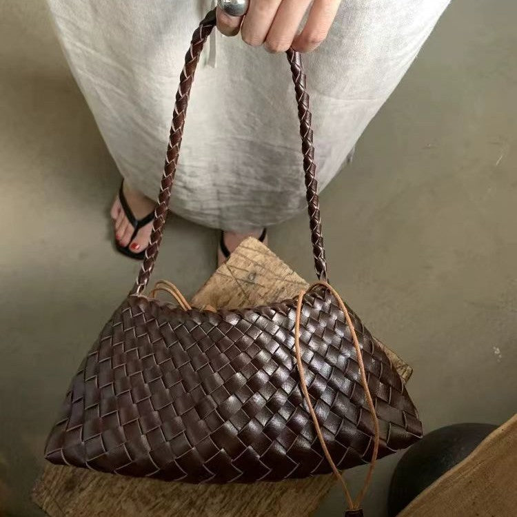 Korean Handwoven Underarm Shoulder Bag